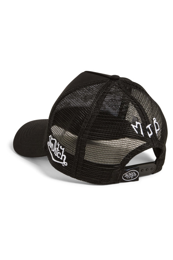 MJB X VON DUTCH BLACK TRUCKER CAP