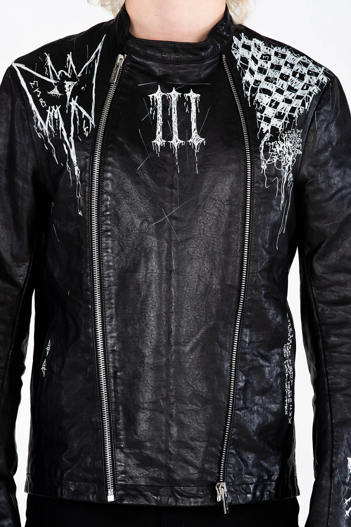 Gothic on sale biker jacket